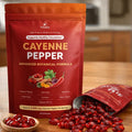 Cayenne Pepper Softgel Capsules — Hawthorn Berry, Ginseng, D3 & K2 Blend