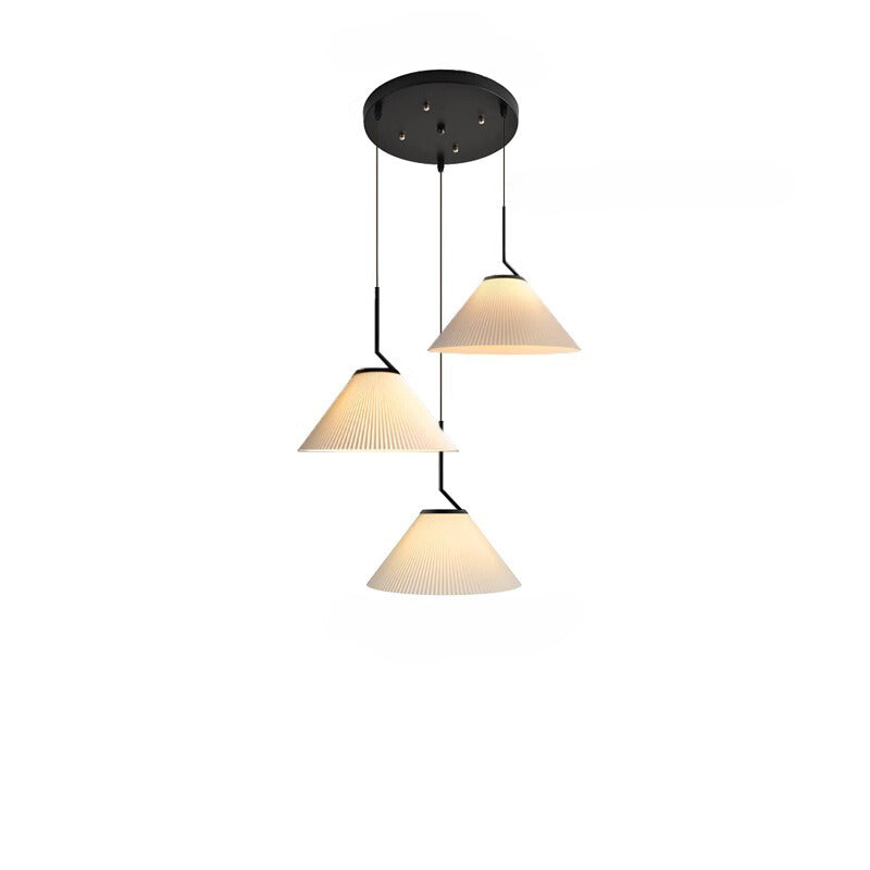 Aerolyn Nordic minimalistische Pendelleuchte mit gefaltetem Schirm