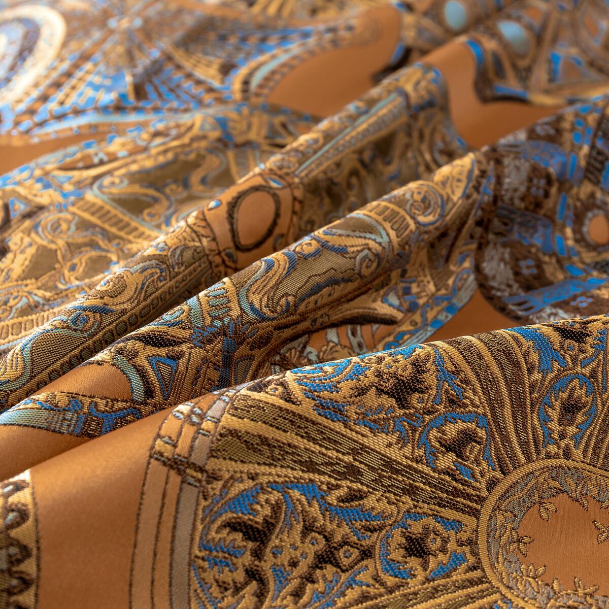 Královská saténová bavlněná ložní souprava Khalara — barevná varianta Lux Tones