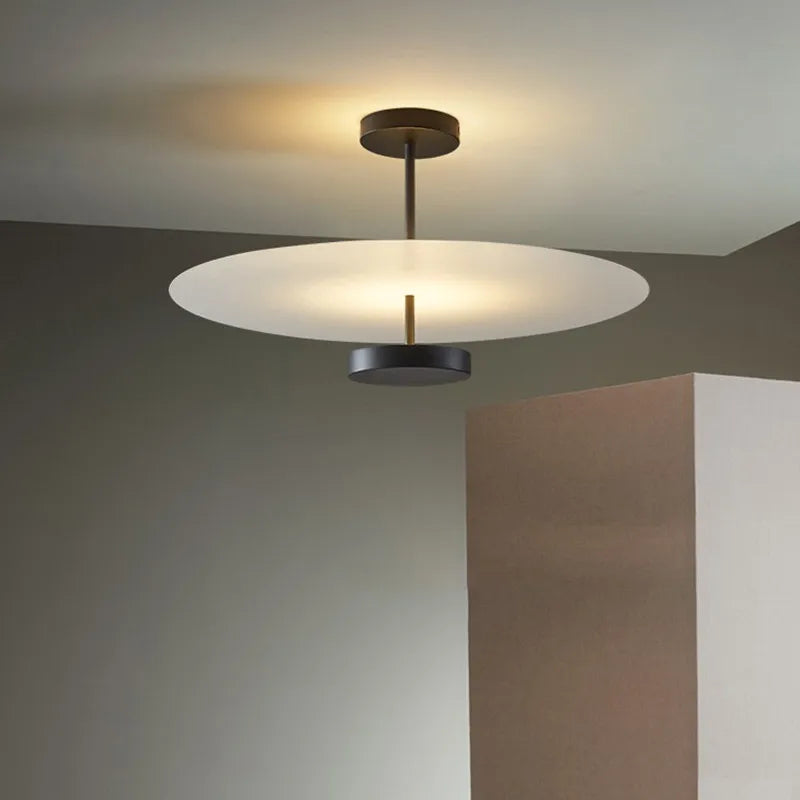 NordAero Circular Nordic Chandelier — Integrated LED Ceiling Fixture