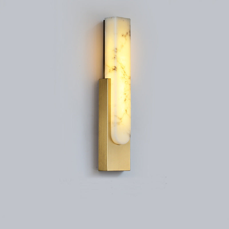 Quellara Marble Wall Light With Soft Ambient Glow For Modern Interiors