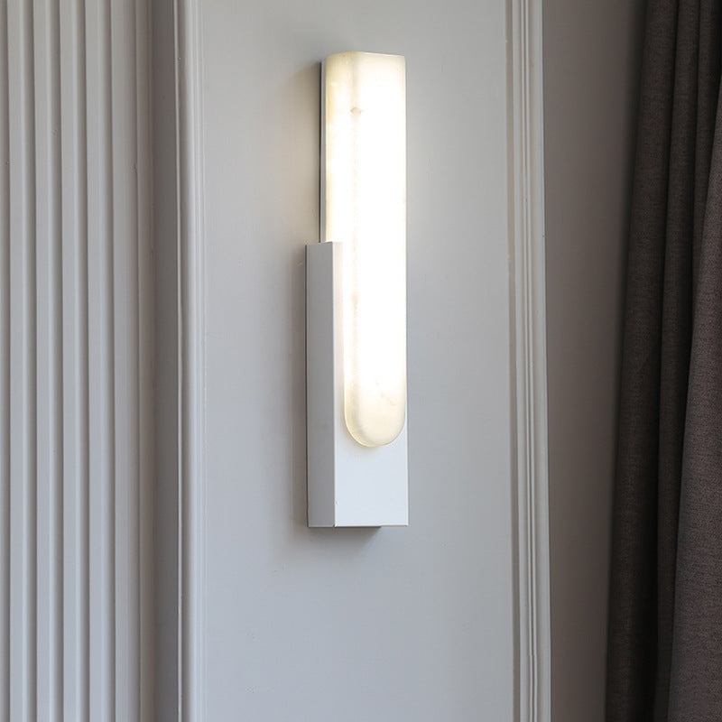 Quellara Marble Wall Light With Soft Ambient Glow For Modern Interiors