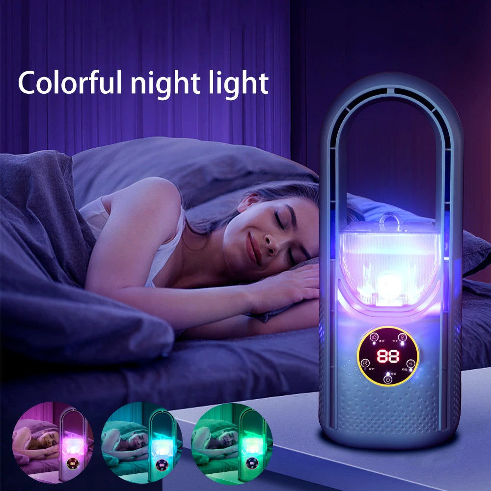 Bladeless Portable Air Conditioner with LED Display | Filindra