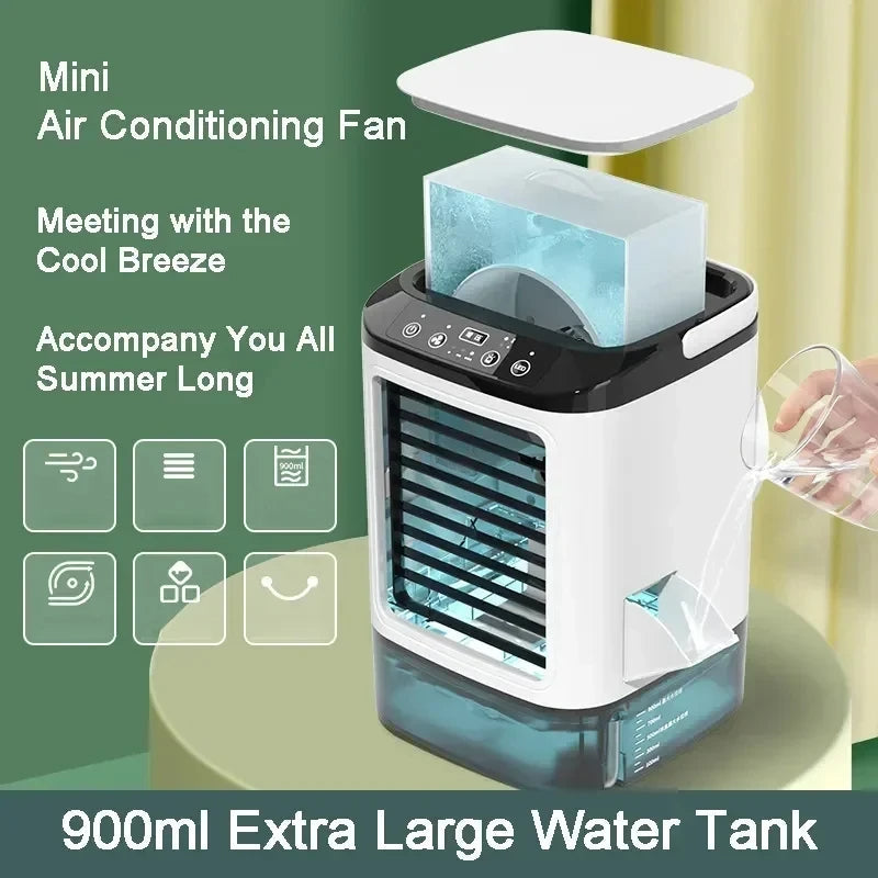 3-Speed Portable Aircon with Ultrasonic Cooling | Filindra