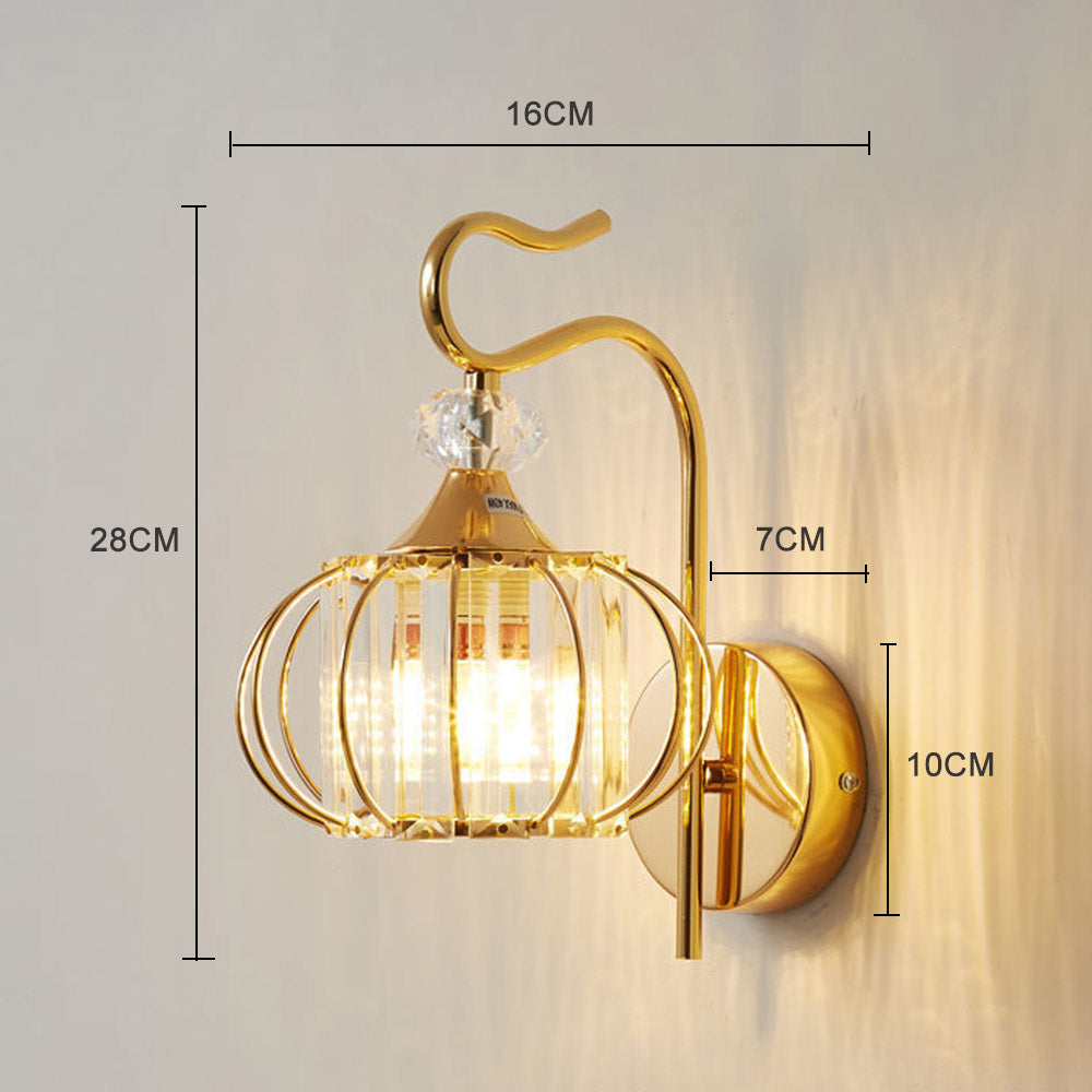 Kyris Industrial Iron And LED Wall Light With Artistic Silhouette