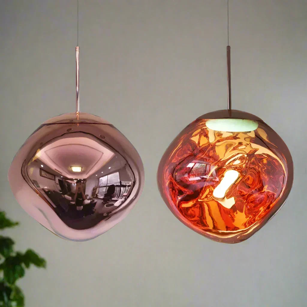 Fjordline Nordic Pendant Light — Clear Glass, Clean Lines, Four Size Options