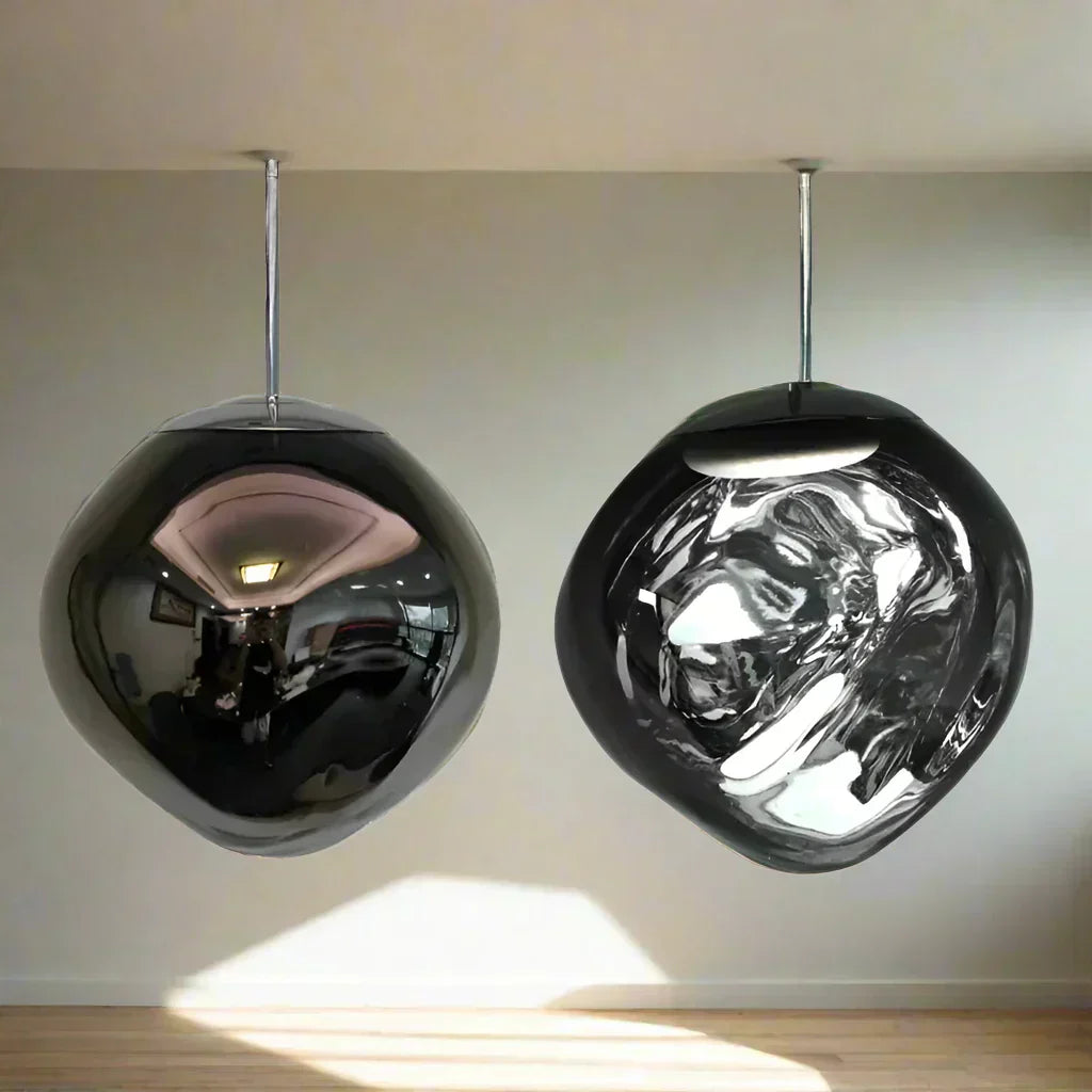 Fjordline Nordic Pendant Light — Clear Glass, Clean Lines, Four Size Options