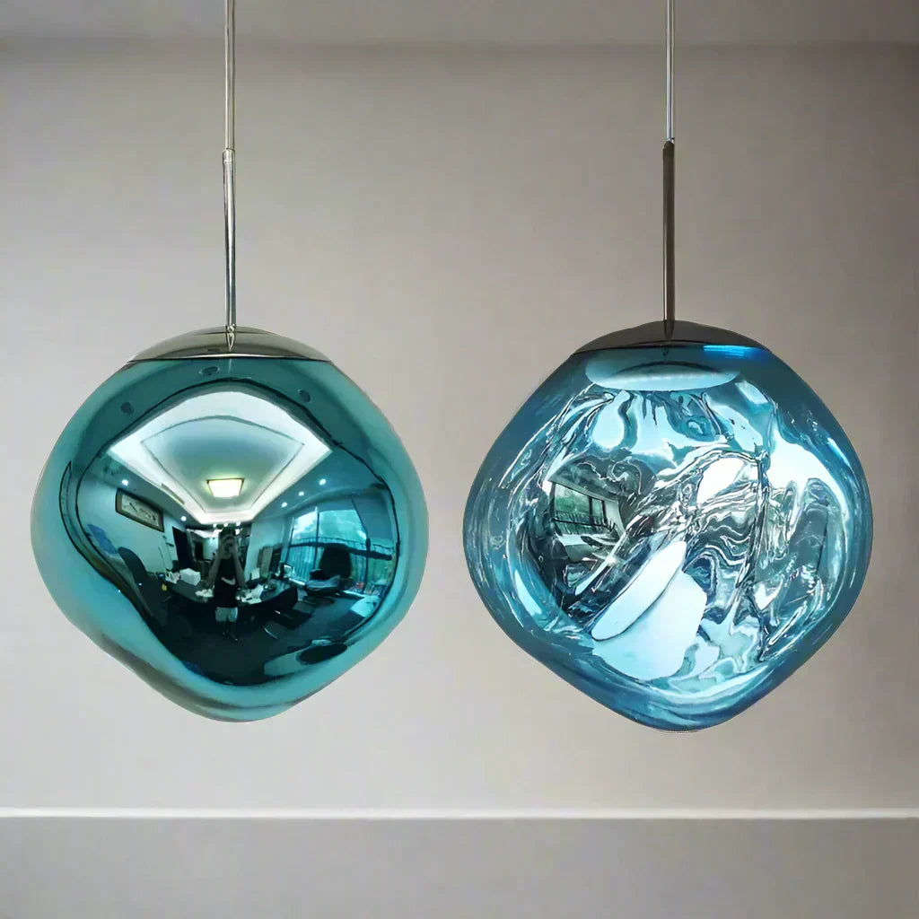 Fjordline Nordic Pendant Light — Clear Glass, Clean Lines, Four Size Options