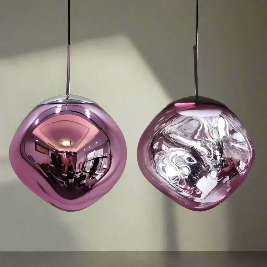Fjordline Nordic Pendant Light — Clear Glass, Clean Lines, Four Size Options