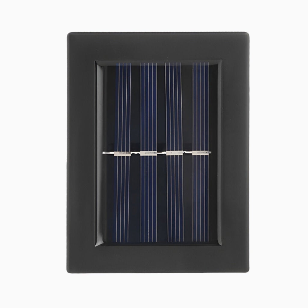 AstraLume Solar Wall Light For Outdoor Spaces IP65 Waterproof Black