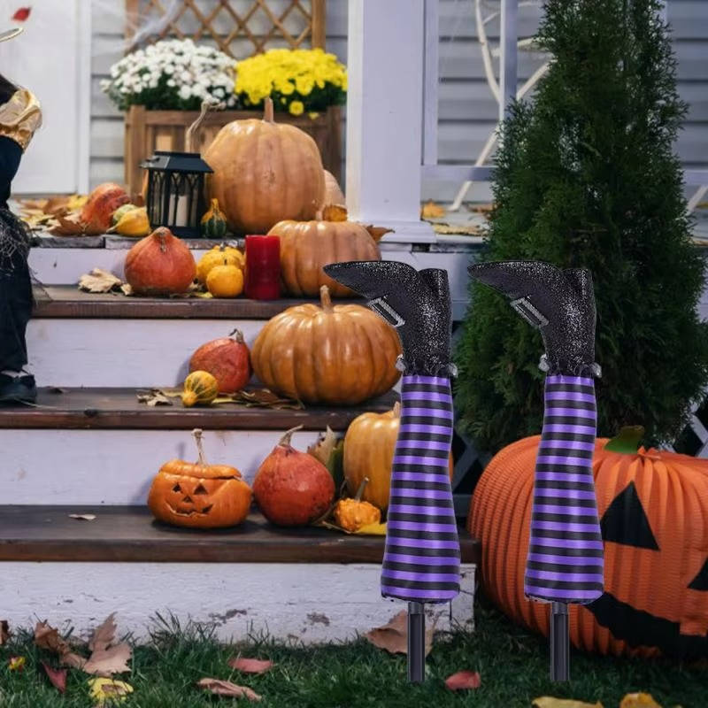 Witch Legs Halloween Decoration | Filindra