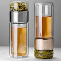 430ml Borosilicate Glass Double Layer Tea Infuser | Filindra