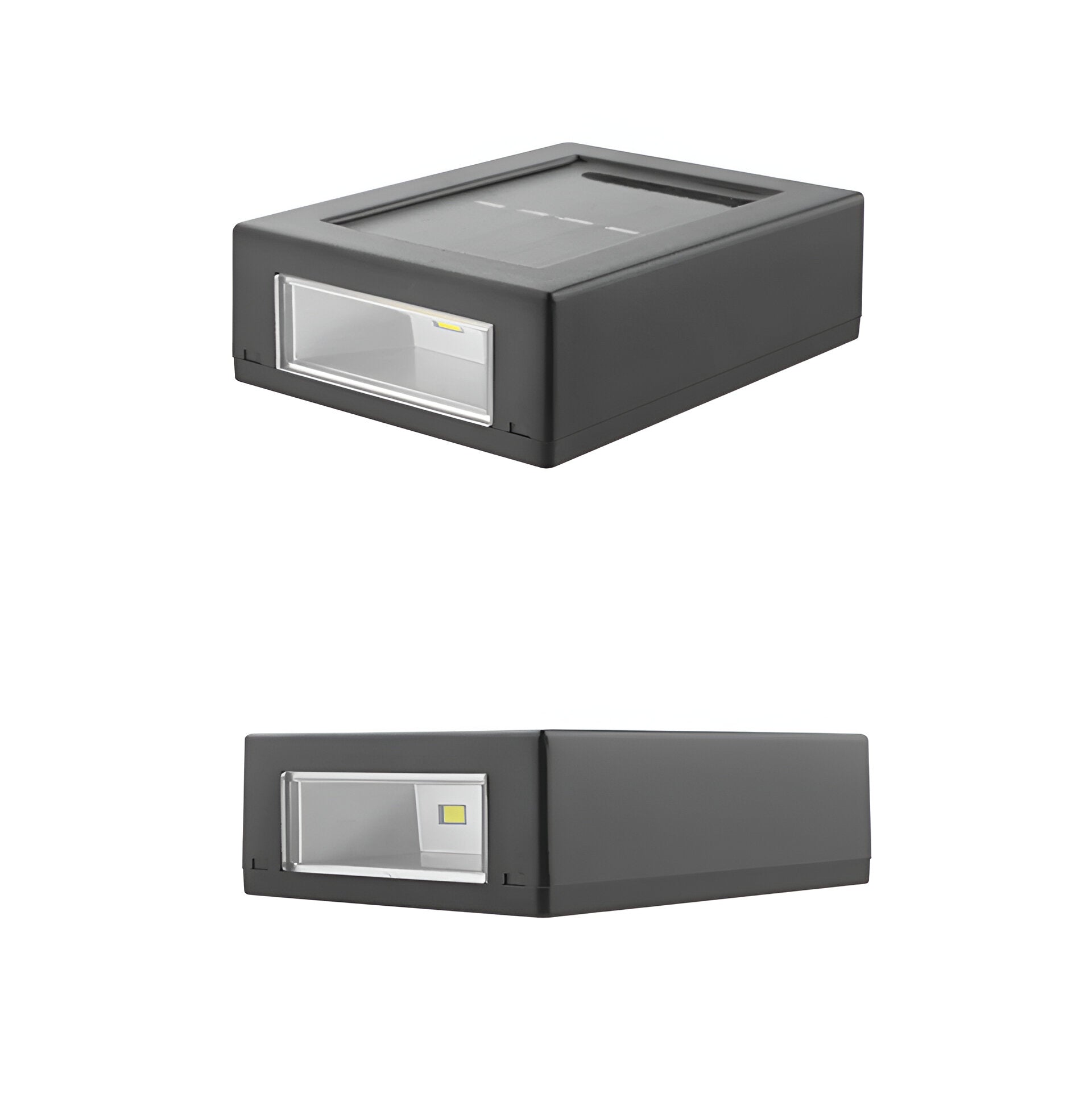AstraLume Solar Wall Light For Outdoor Spaces IP65 Waterproof Black