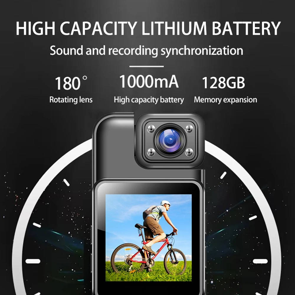 Mini-câmara corporal Wi-Fi 4K Ultra HD | Filindra