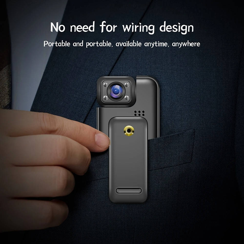 4K Ultra HD WiFi Mini Body Camera | Filindra