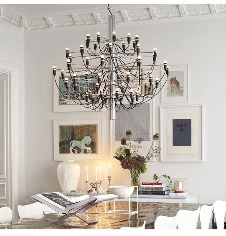 AstraPulse Radiating Arm Ceiling Light In Modern Industrial Design