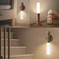 Wood Grain Motion Sensor Night Light with Magnetic Base | Filindra