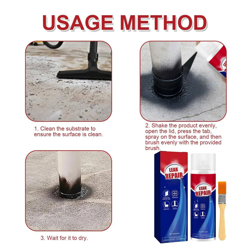 2 Set Leak Repair Waterproof Sealant Spray All Purpose | Filindra