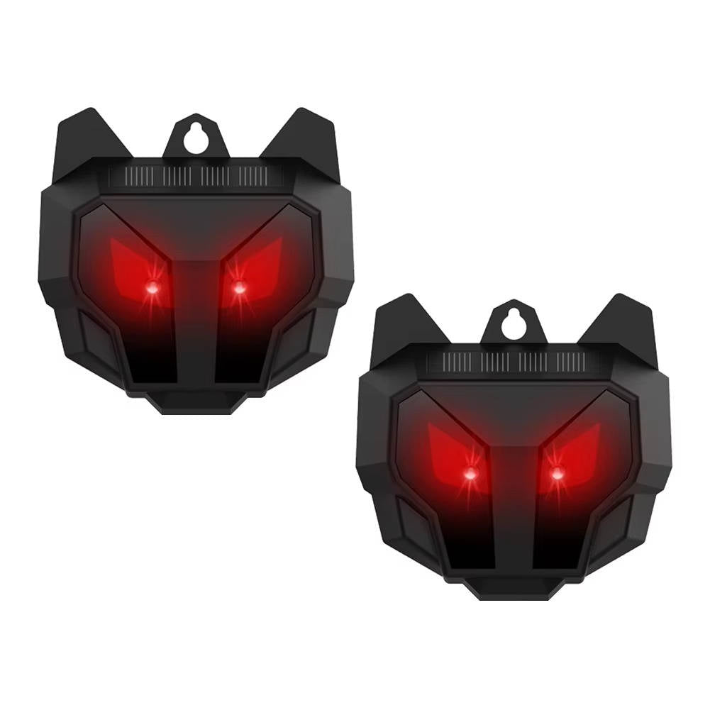 2pcs Solar Powered Ultrasonic Animal Repellent | Filindra