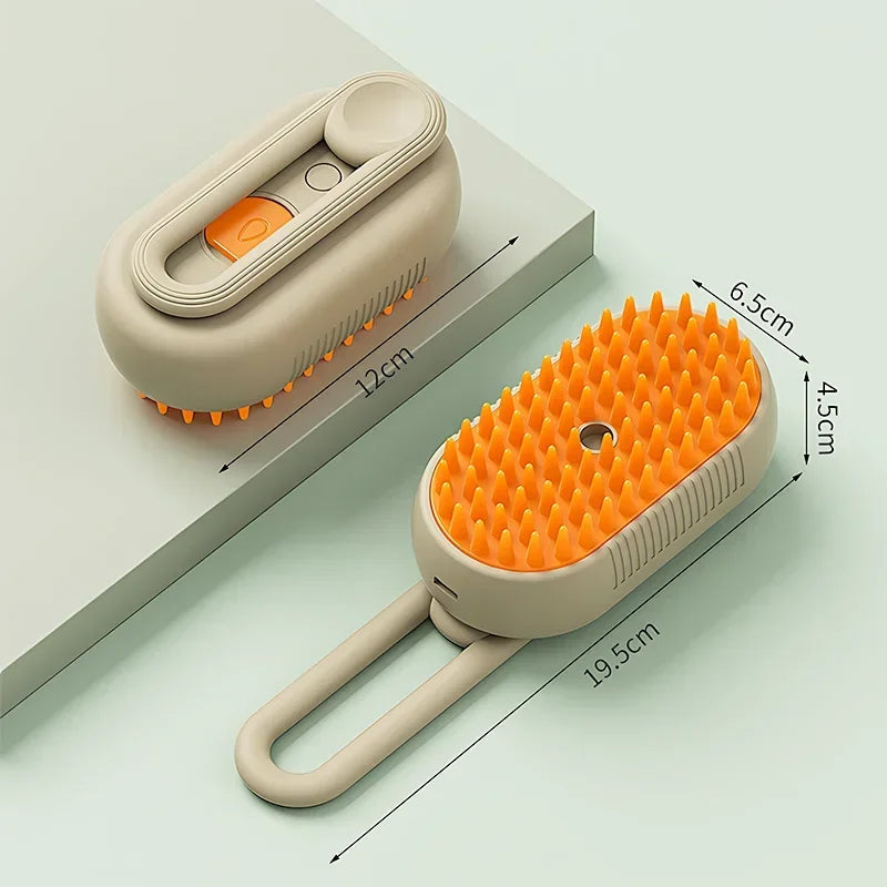 3-in-1 Pet Steam Grooming Brush | Filindra