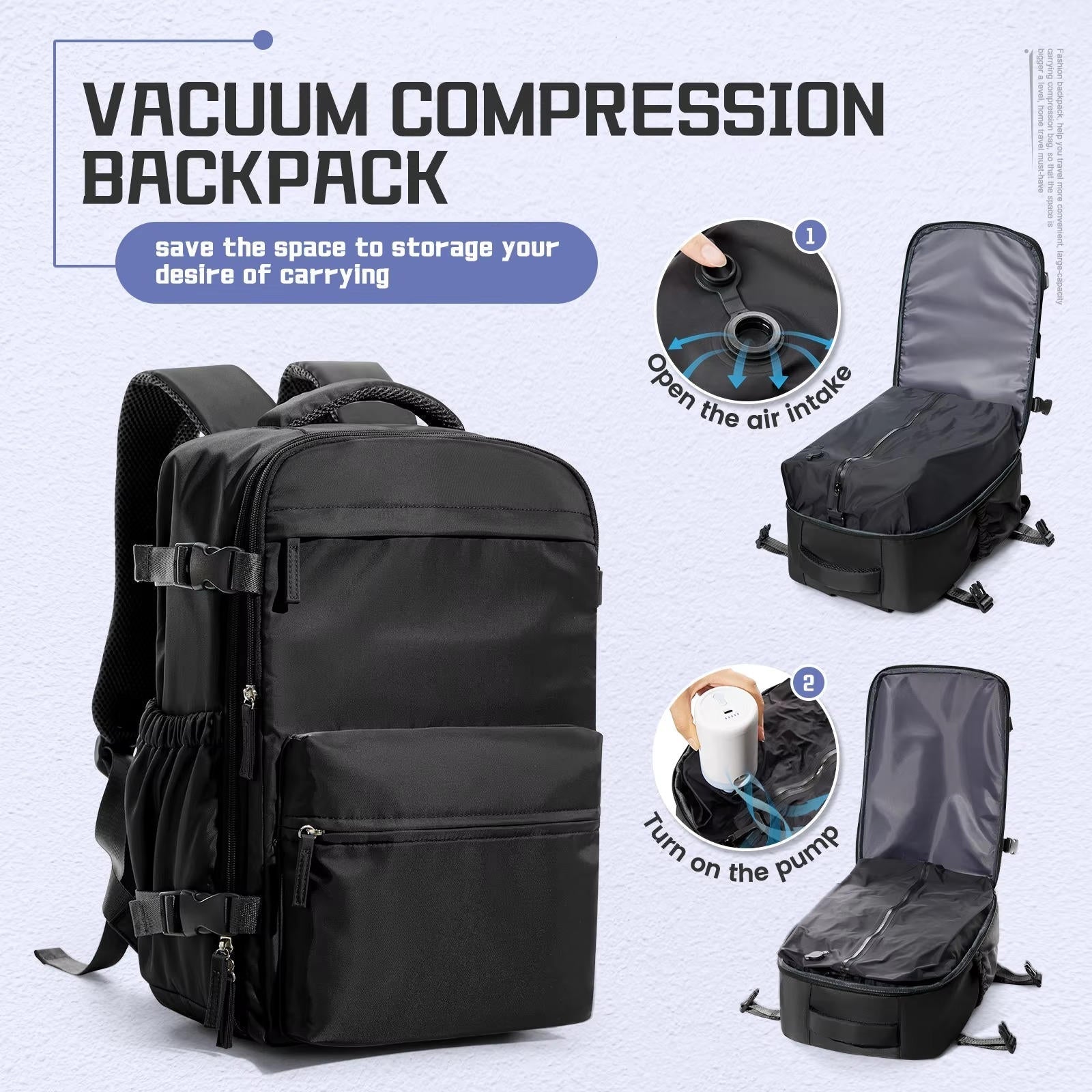 15.6in Travel Backpack | Filindra