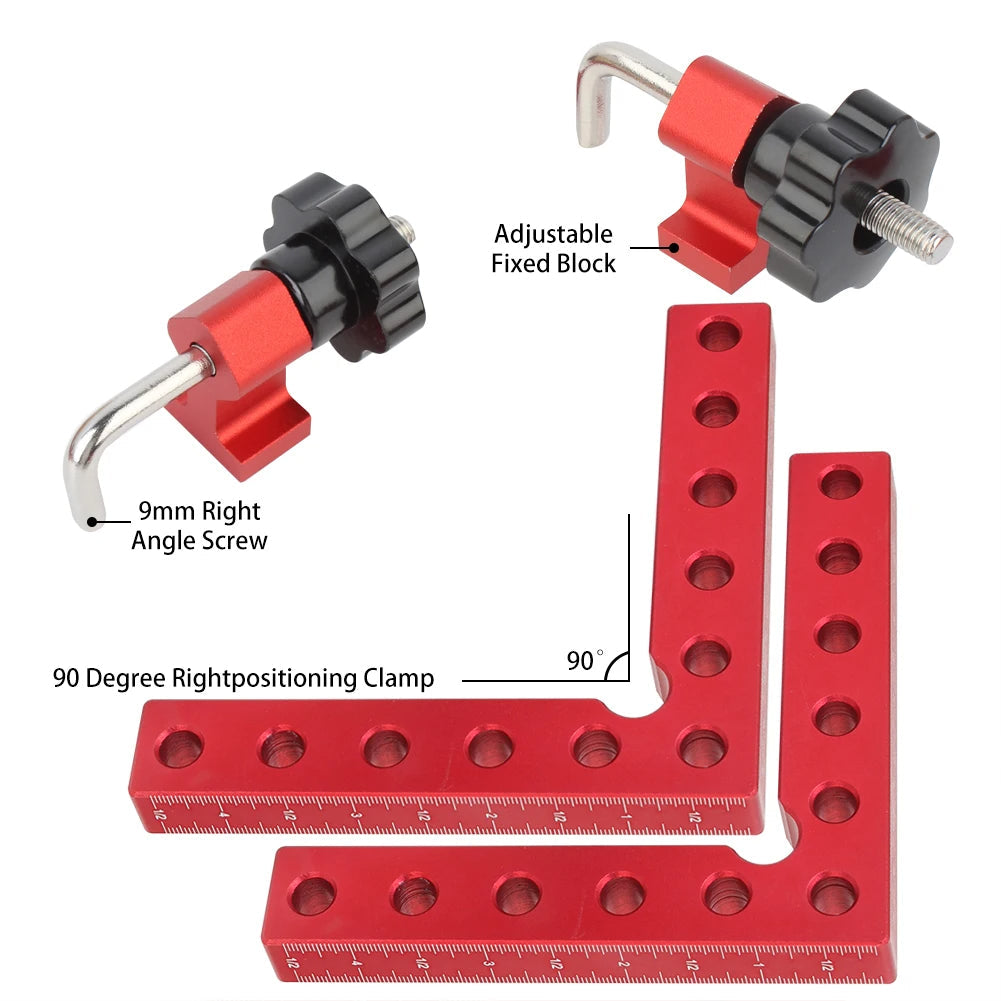 90° 120mm Woodworking Clamps | Filindra