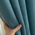 Cortinados opacos de algodão PureShade — Design espesso