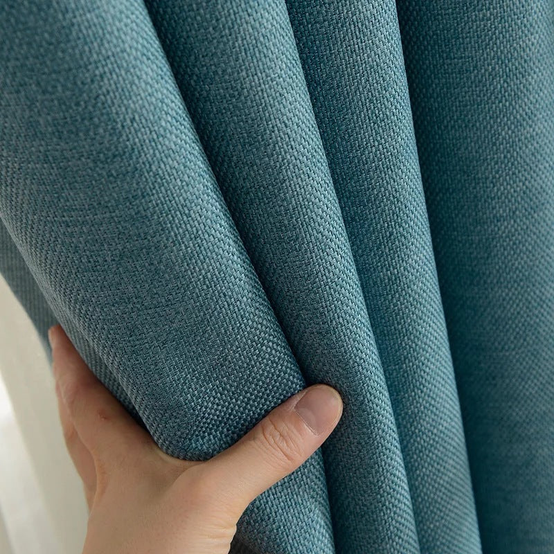 Cortinados opacos de algodão PureShade — Design espesso
