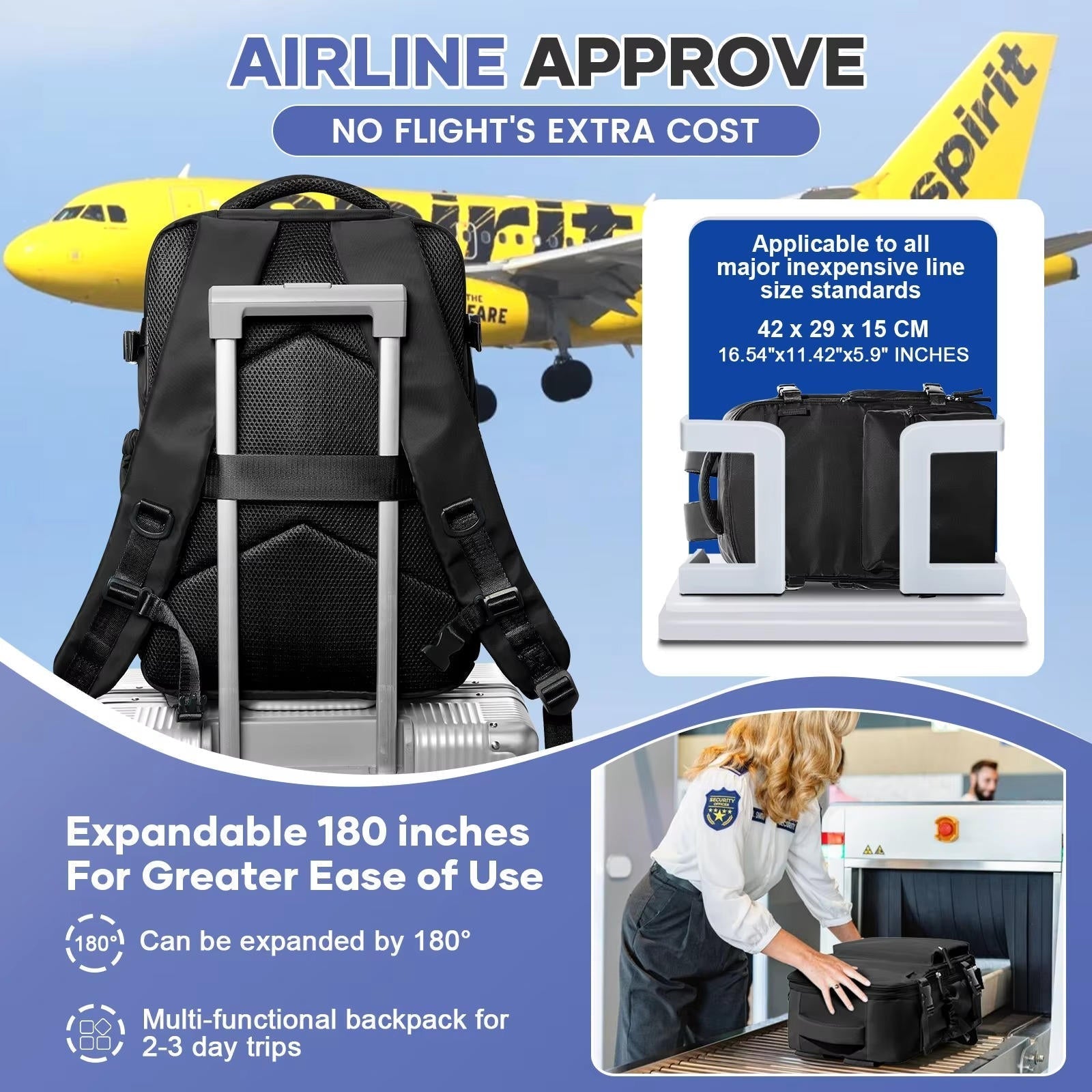 15.6in Travel Backpack | Filindra