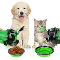 2in1 Collapsible Pet Water Bottle and Feeder | Filindra