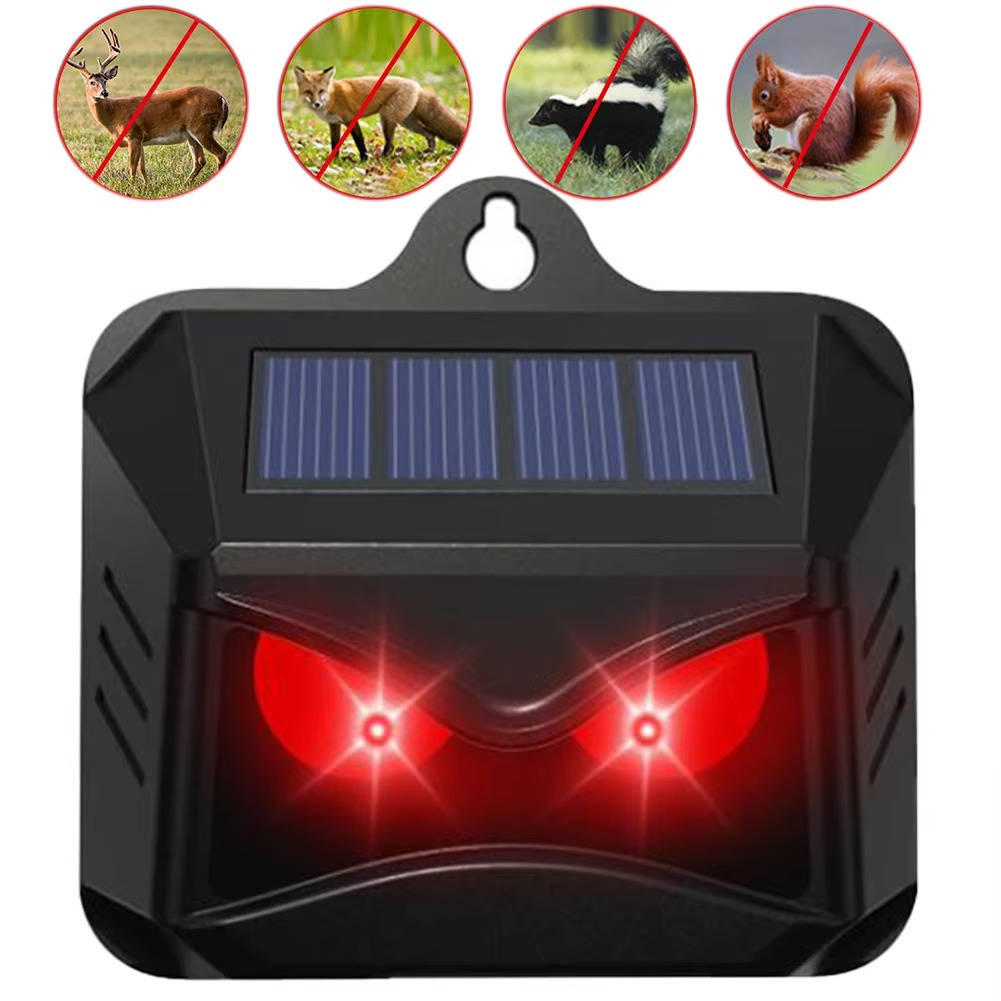 2pcs Solar Powered Ultrasonic Animal Repellent | Filindra