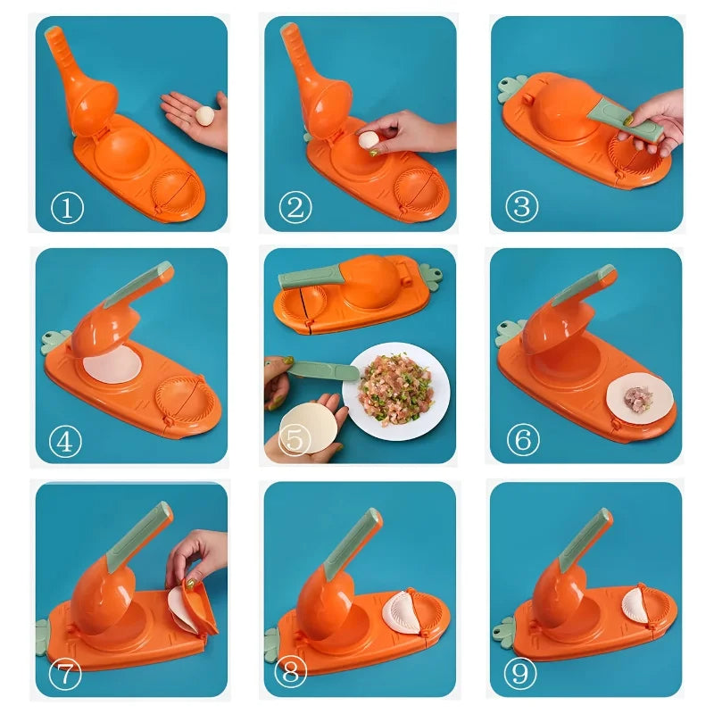 2-in-1 Dumpling Maker Machine | Filindra