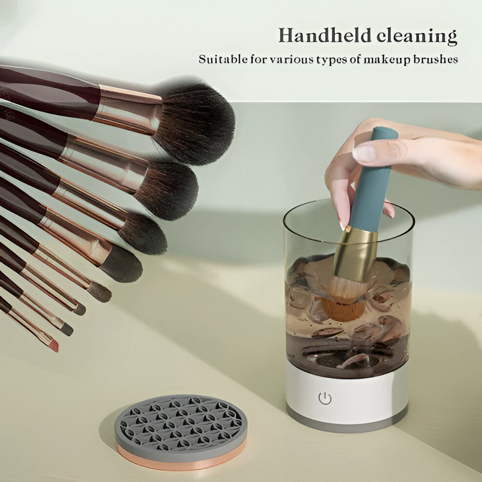 3-in-1 Cosmetic Brush Cleaner Machine - Electric Makeup Brush Cleaner Device | Filindra