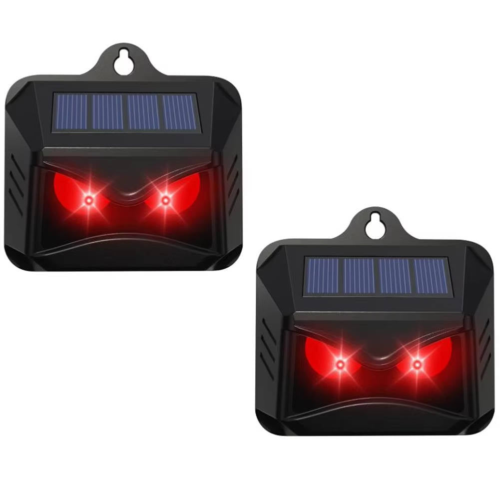 2pcs Solar Powered Ultrasonic Animal Repellent | Filindra