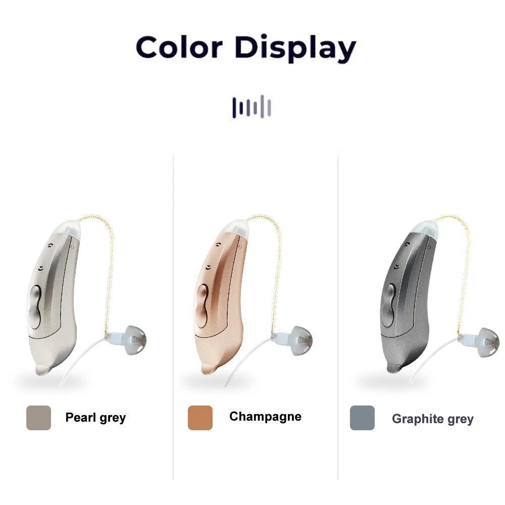 Diskrétní sluchadlo Bluetooth — audio systém ovládaný aplikací