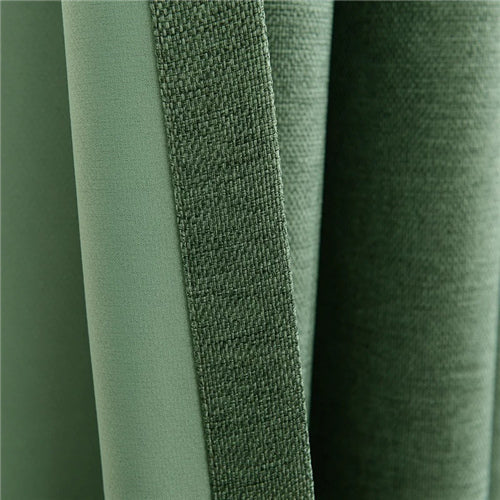 Cortinados opacos de algodão PureShade — Design espesso