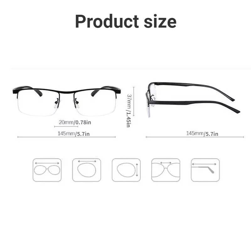 Smart German Progressive Glasses – Multifocal Intelligent Reading & Distance Eyewear | Filindra