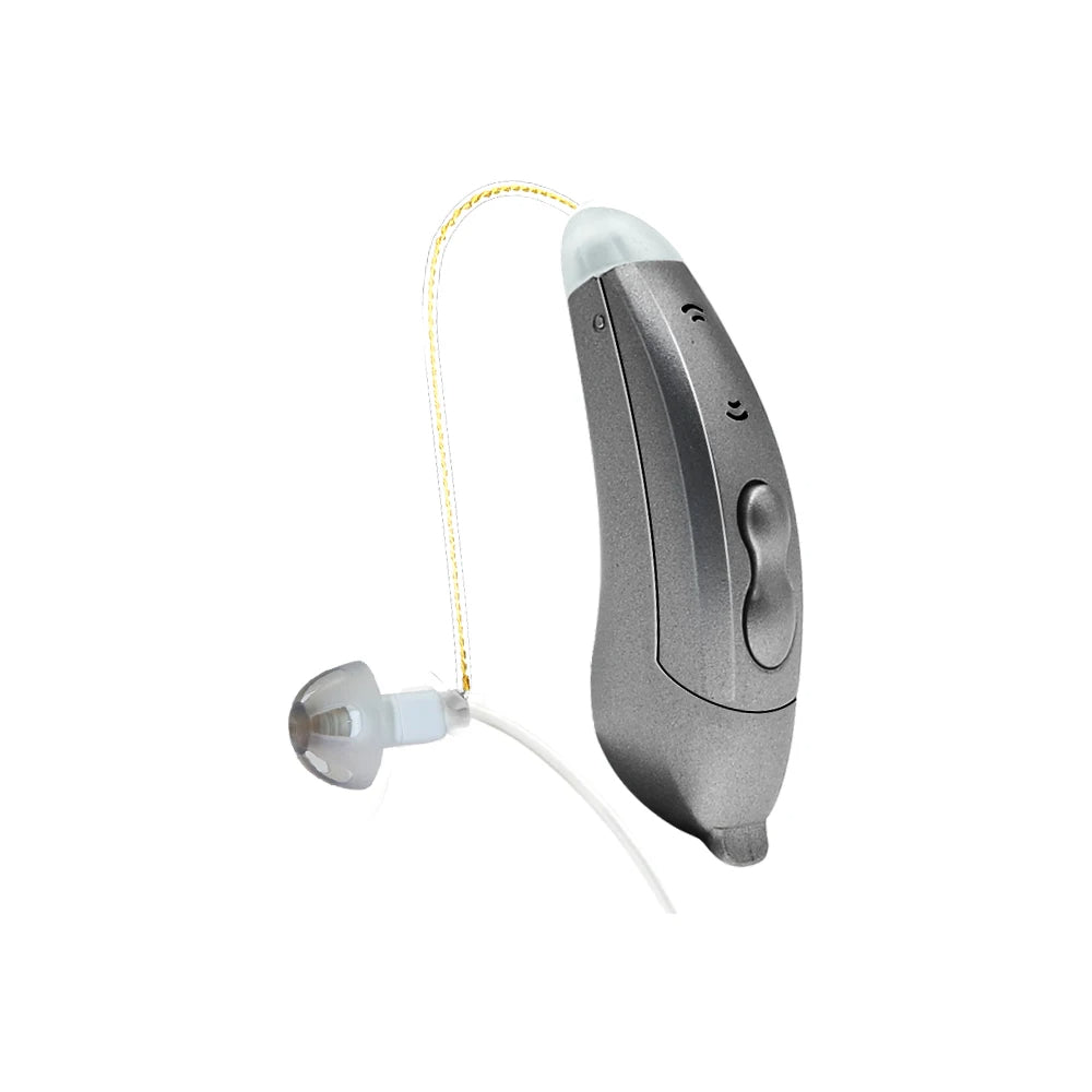 Diskrétní sluchadlo Bluetooth — audio systém ovládaný aplikací