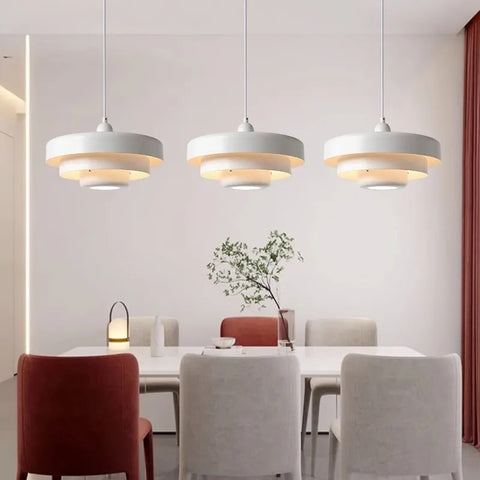 HaloLight nordisk LED-pendellampe - moderne loftslampe