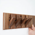 Wooden Wall-Mounted Coat Rack and Coat Hook | Filindra