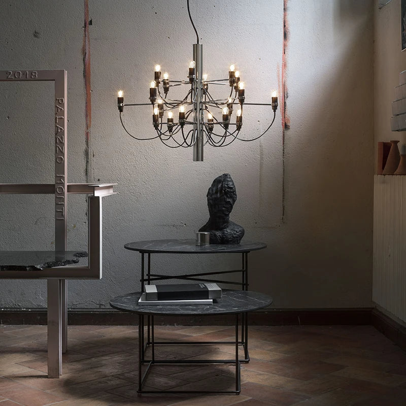 AstraPulse Radiating Arm Ceiling Light In Modern Industrial Design