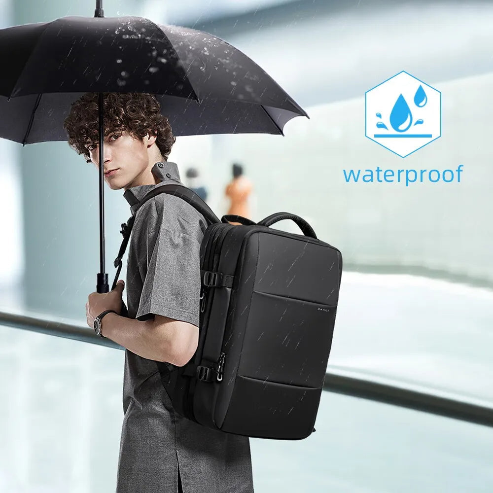Expandable Waterproof Travel Backpack — Durable Travel Bag