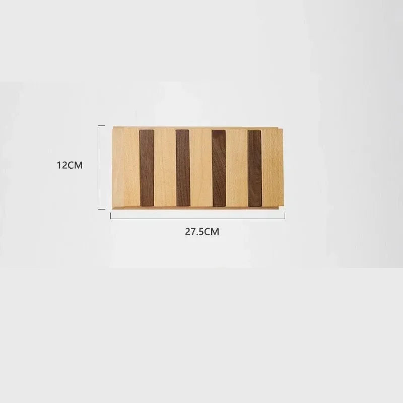 Wooden Wall-Mounted Coat Rack and Coat Hook | Filindra