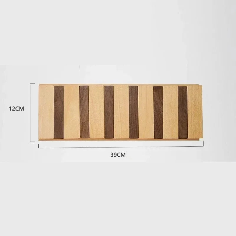 Wooden Wall-Mounted Coat Rack and Coat Hook | Filindra