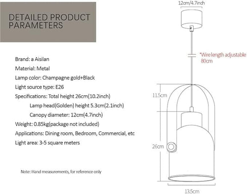 AuroraLumen Loft Pendant Light For Contemporary Rooms With Warm Ambience