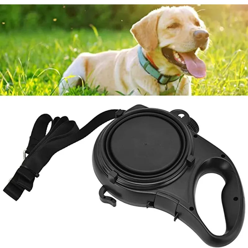 4-in-1 Multifunctional Dog Leash with Water Bottle & Bowl | Filindra