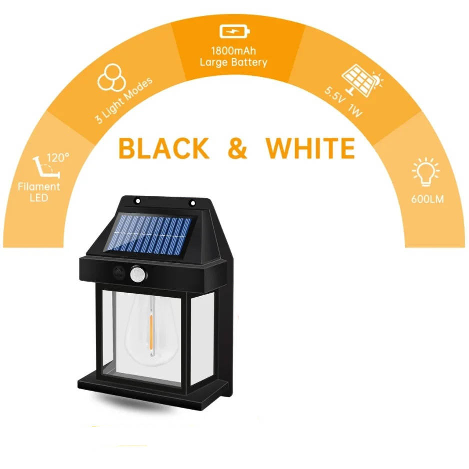 2 Set Solar Wall Lamp Outdoor | Filindra