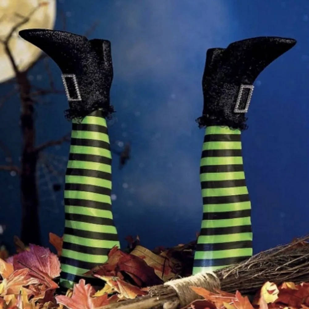 Witch Legs Halloween Decoration | Filindra