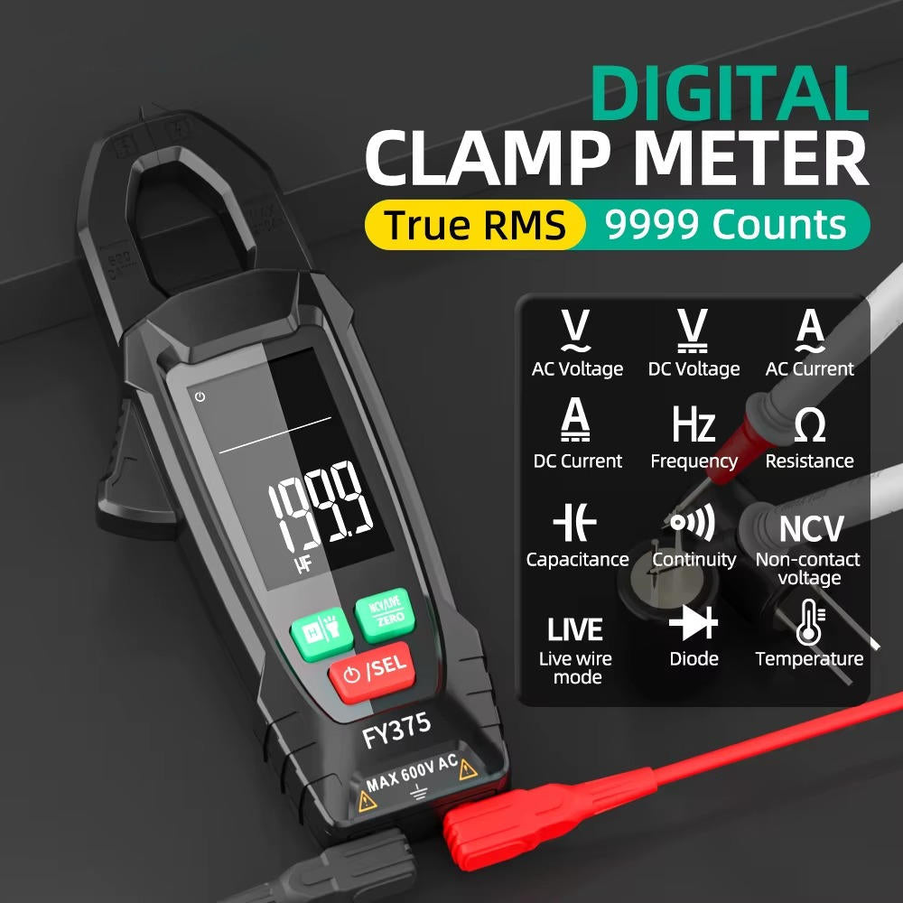 AC DC Clamp Electric Meter | Filindra