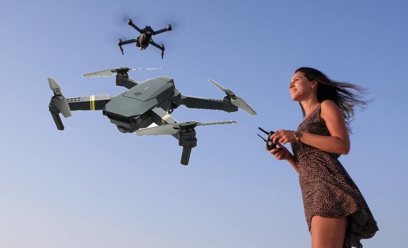 Black Bird 4K összecsukható drón — Könnyű, kiváló értékelésű kialakítás